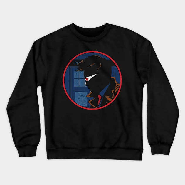 Doctor Tracy 10 Crewneck Sweatshirt by FOUREYEDESIGN